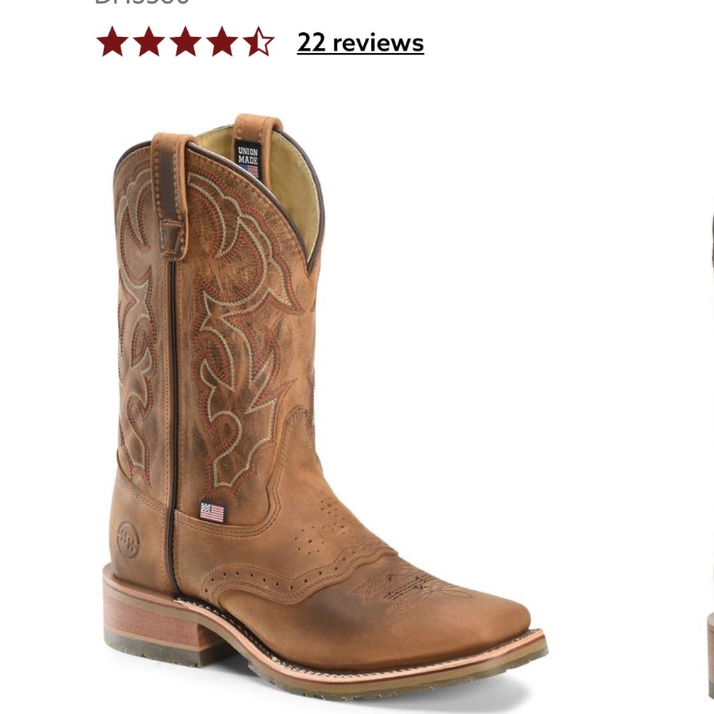 Double H work & western Jase boots. 11 1/2 D. Amazing condition. Like new